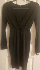 Woman's Dress Cocktel Party Black Size S New/No tag