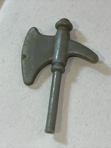 VTG MOTU He-Man Action Figure Battle Axe Original Weapon Part Accessory As Is