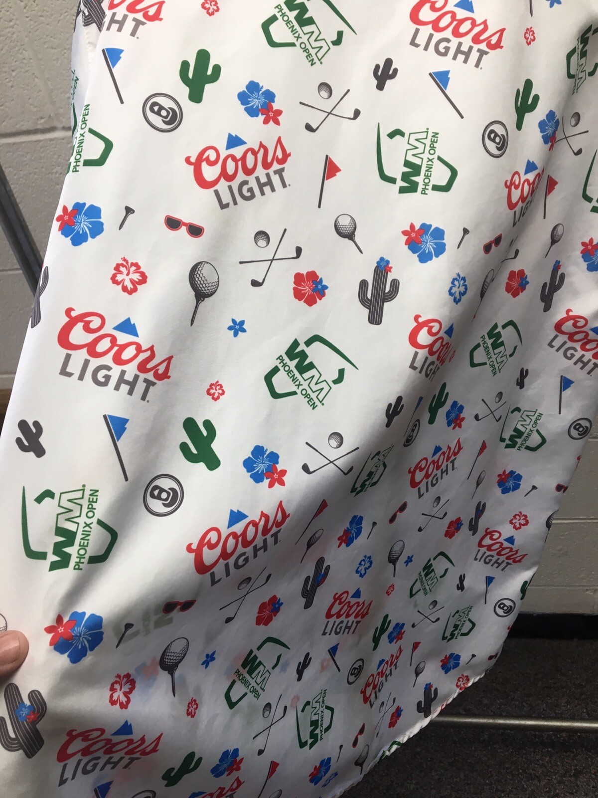 Waste Management Phoenix Open Coors Light Promo Hawaiian Shirt Size XXL