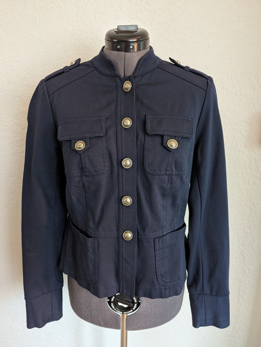 Military Blazer Inc International Concepts Women's Blazer