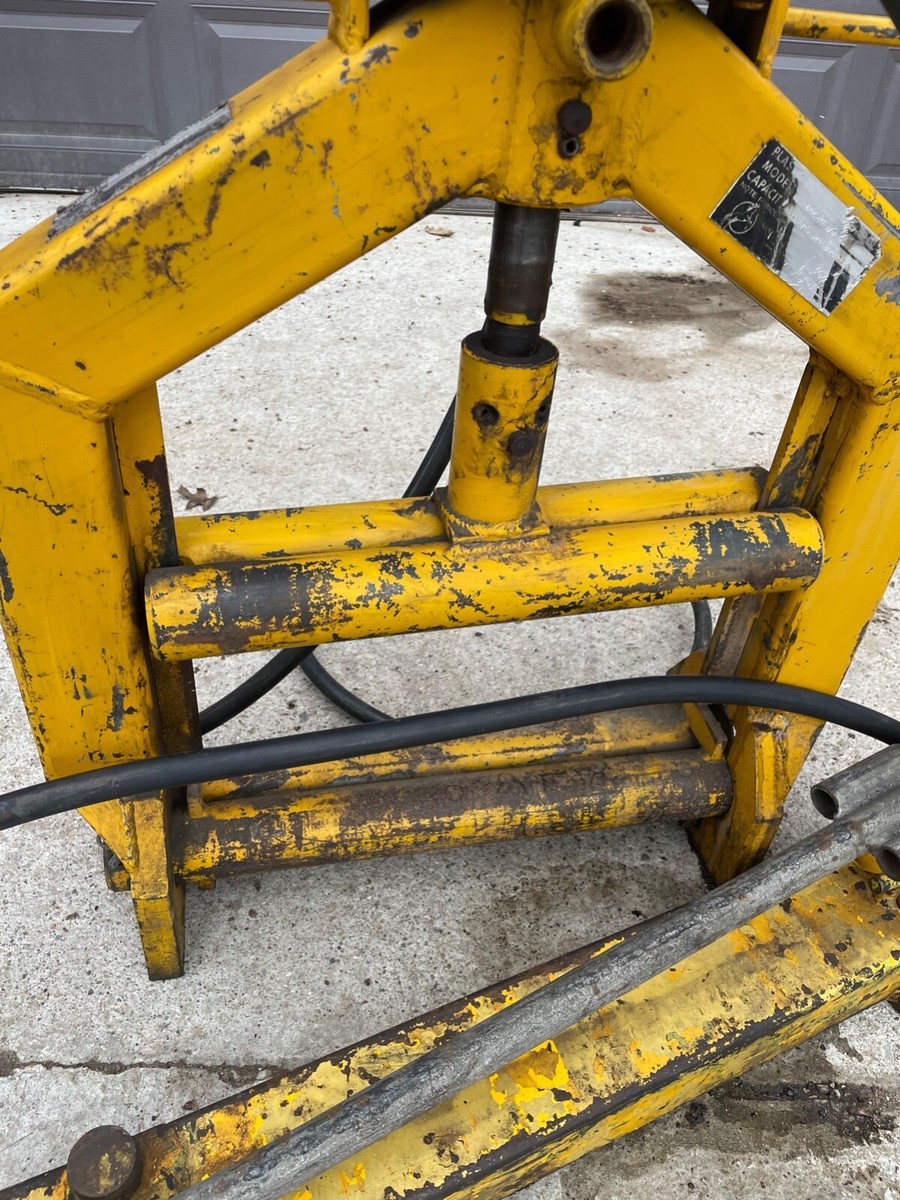 Mustang Model DBM-80 Hydraulic PLASTIC PIPE squeeze tool W PUMP | eBay