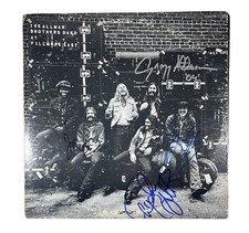 Allman Brothers Signed Autograph At Fillmore East Vinyl Gregg Butch Jaimoe Betts