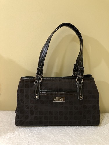 Nine&CO. Handbag In Brown And Black! Great Condition - Picture 4 of 18