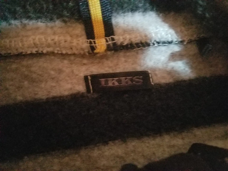 EUC girls IKKS striped hooded sweatshirt size 10 years, wool blend - Image 4 of 4