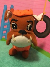 Vintage 1976 R. Dakin Dream Pets Bull Dog Orange Stuffed Animal Toy 02
