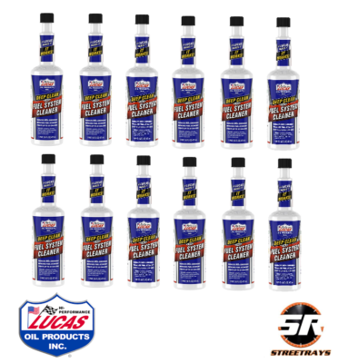 #ad Lucas Oil Deep Clean Fuel System Cleaner 16oz Bottle Full Case 12 Pack 10512 $119.90