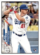 2020 Topps #381a Kyle Garlick used