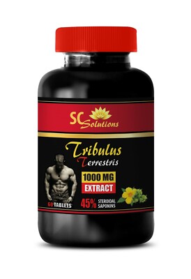 endurance TRIBULUS TERRESTRIS 1000mg - testosterone booster 1 Bottle 60 Tablets