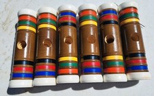 Set Of 6 Vintage Forster Croquet Mallet Head Replacement No Stick