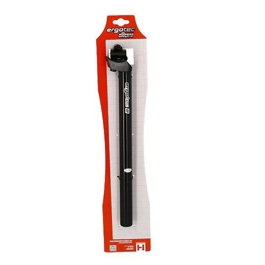 Tige de selle route-vtt ergotec patent aluminium noir diam 26.0 mm l 350 mm recu - Photo 2/2