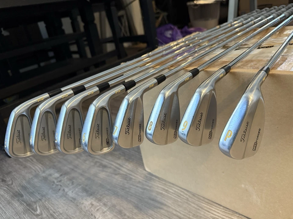 Titleist Men's Right-Handed Irons True Temper Gold Dynamic Gold Steel Shafts - Image 3 of 4