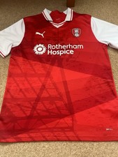 Puma Rotherham United 23/24 Home Shirt Odoffin 22 Size Large