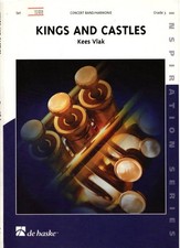 Brass band sheet music/Kees Vlak: KINGS AND CASTLES/Grade 3