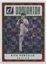 2017 Panini Donruss Dominators Red 20/149 Rick Porcello #D-12 sh7