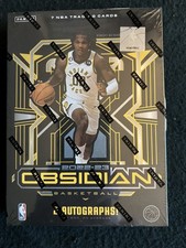 2022-23 Panini Obsidian Basketball Hobby Box Sealed 7 Cards 2 Autos🔥🏀🔥