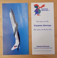 CAYMAN AIRWAYS - MEMORABILIA LOT - 2 ITEMS