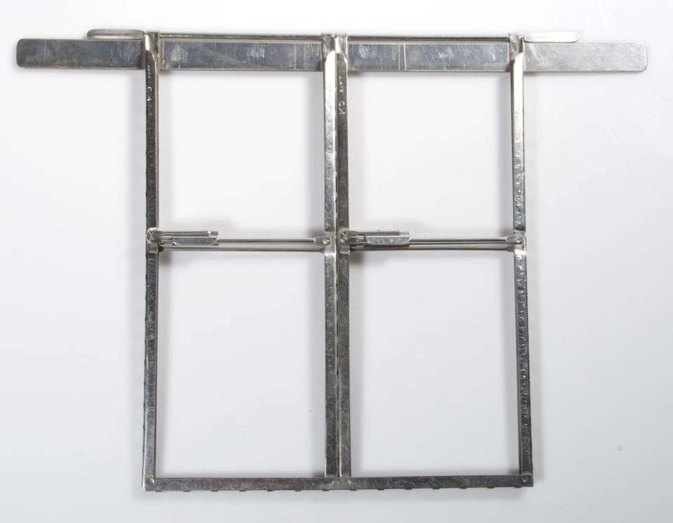 CADRE DE DEVELOPPEMENT 9x12 KD INOX 4x 9x12 hanger - POUR CUVE DE DÉVELOPPEMENT - Photo 1/1