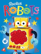 Rockin Robots - Silicone Touch and Feel Board Book - Sensory Board Book (Tou...