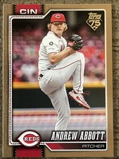 2026 Topps Series 1 - Andrew Abbott #218 Gold /2026