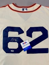 SAN FRANCISCO GIANTS- LOGAN WEBB AUTOGRAPH #62 NIKE THROWBACK CREAM JERSEY PSA