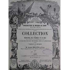 ROLAND Alfred La Tyrolienne du Midi Chant Piano ou Harpe
