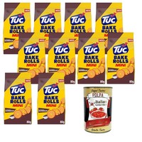 Tuc Bake Rolls Mini Barbecue Brotchips Bbq 10X80G +Polpa 400G