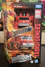 INFERNO Transformers KINGDOM War for Cybertron Takara Tomy NIB
