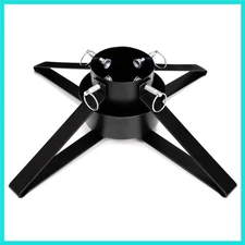 Christmas Tree Stand for Live Tree, Adjustable Metal Tree Holder for Real Chr...