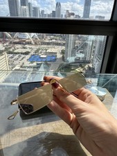 Kyme Italy Gold Square Sunglasses   Modern Luxe Design