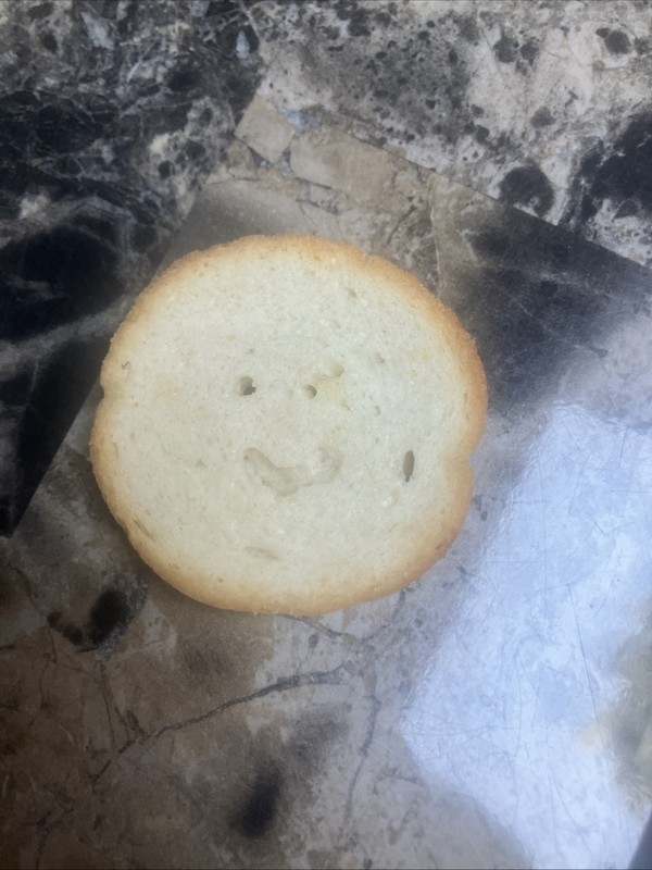 Super Rare Cracker With A Natural Smile (Not Carved) Straight Out Of The Package
