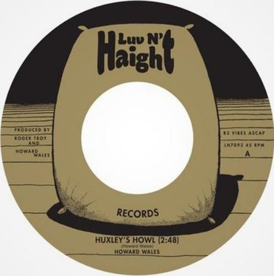 Howard Wales Huxley's Howl/My Blues (Vinyl) 7'' Single