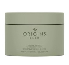 New Origins Ginger Souffle Whipped Body Cream Moisturizer Hydrating 6.7 oz