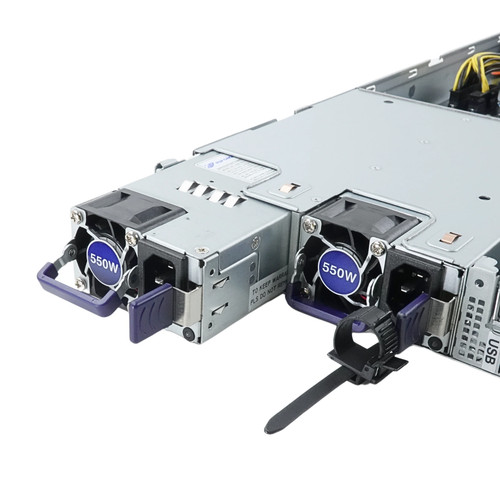Gigabyte R162-Z12-CD R1.0 Diskless Barebones CTO Server: 1x Heatsink, 2x PSU - Afbeelding 4 van 6