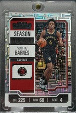 SCOTTIE BARNES RARE MOJO TICKET REFRACTOR FOIL INVESTMENT CARD RAPTORS MINT