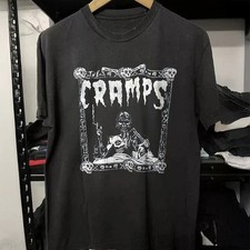 The Cramps T shirt Unisex Black Cotton T-Shirt