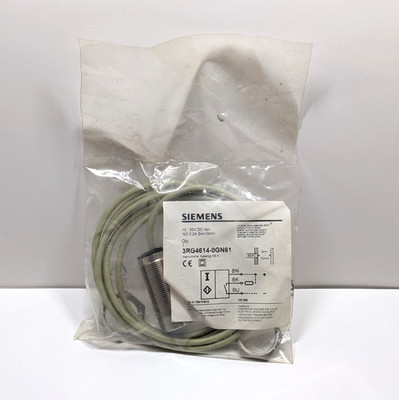 Siemens 3RG4614-0GN61 Inductive Proximity Switch Sensor - Made In Germany - NOS