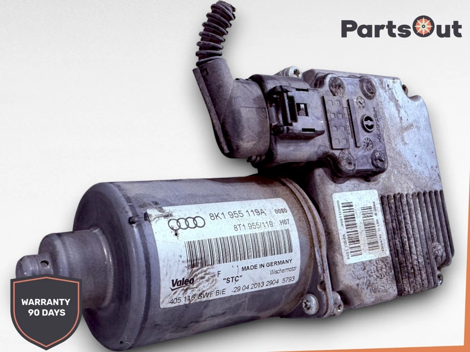 Motor limpiaparabrisas Audi A4 S4 2009-2011 OEM 8K1 955 119 A A5 S5 Foto 2 de 4