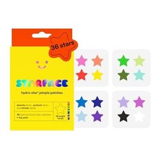 Pimple Patches Hydrocolloid Star-Shaped, 36 Count, Acne Care Face Patches