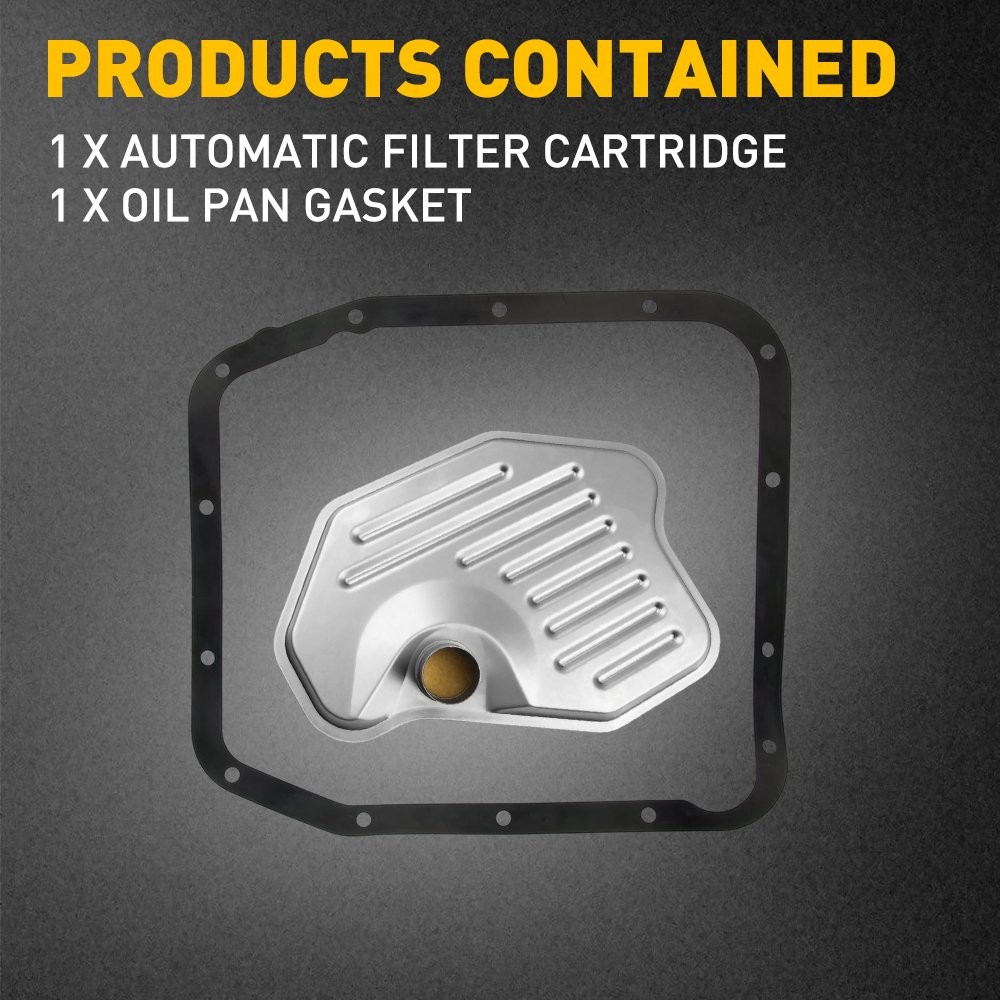 Auto Transmission Filter & Oil Pan Gasket For MERCURY COUGAR 1996-1997 TF128 thumbnail 4