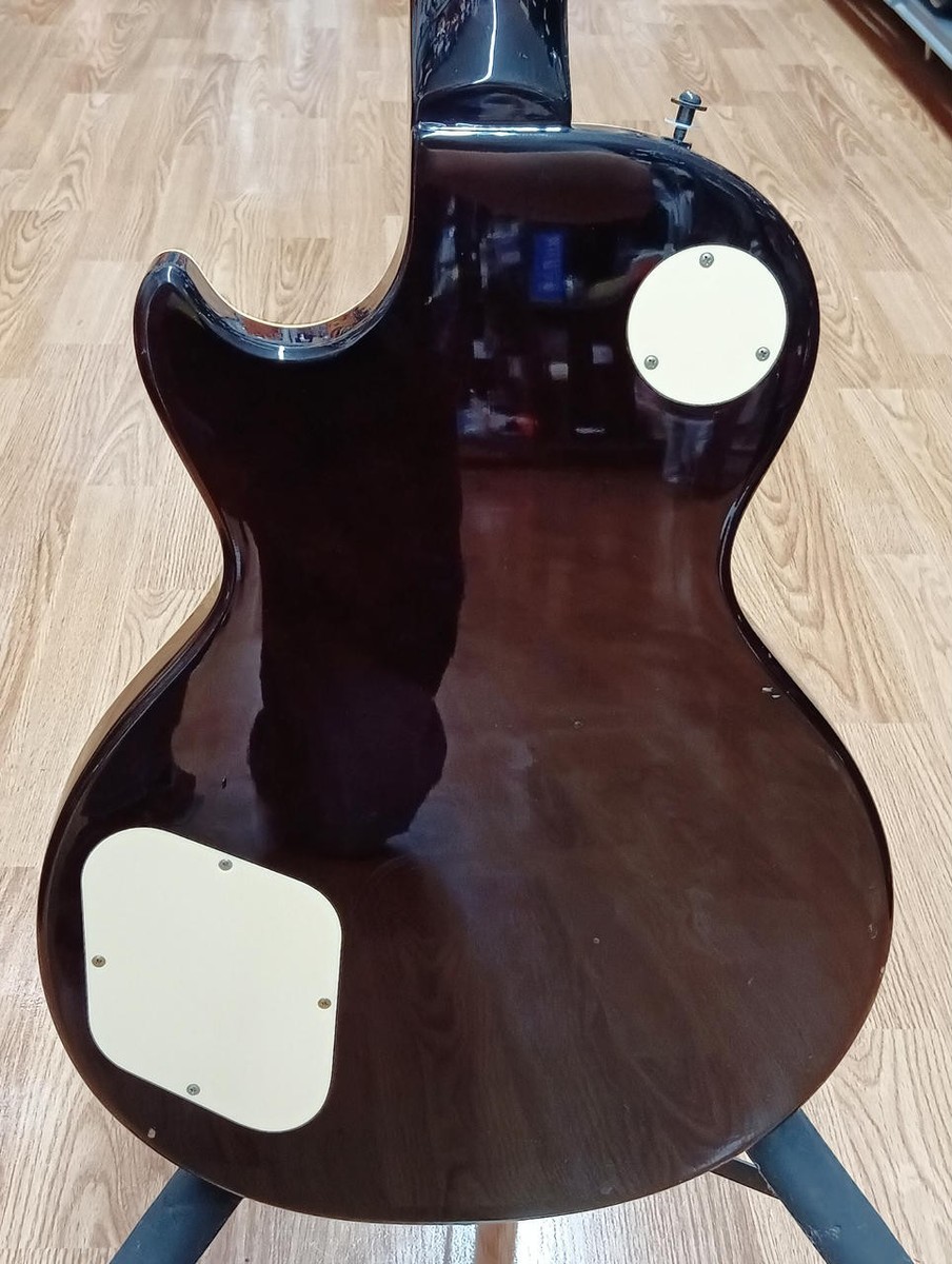 BURNY LSD-55N Les Paul type Pink burst Electric Guitar Used From