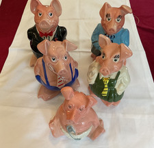 Complete Set of NatWest Piggy Banks by Wade England