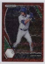 2021 Panini Prizm Draft Picks Red Donut Circle Prizm 27/99 Jake Fox #PDP95 1r0p