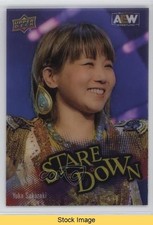 2023 Upper Deck AEW All Elite Wrestling Stare Down Yuka Sakazaki READ 17an