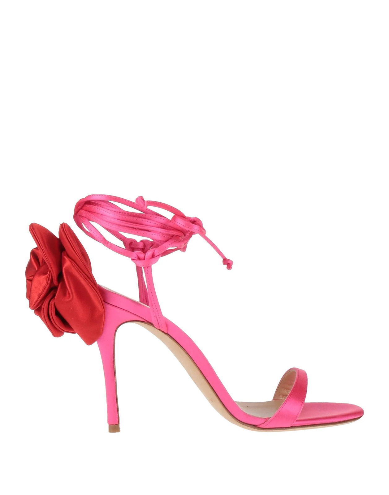 Magda Butrym - Women - Satin Sandals - Fuchsia 201490₽