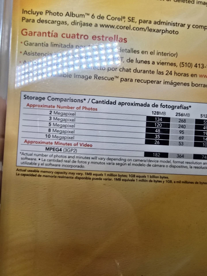 Fujifilm xD Picture Card M 256MB Camera Memory Card (Fits Olympus) - NEW SEALED - Image 4 of 4