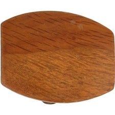 New Handmade Exotic Wood Tree Hippie Boho Western 1970s NOS Vintage Belt Buckle