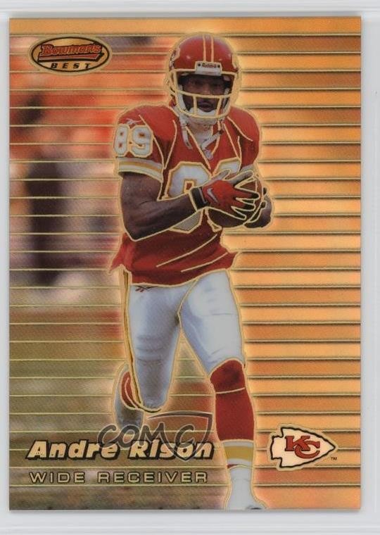 1999 Bowman's Best Refractor 216/400 Andre Rison #23 9l6