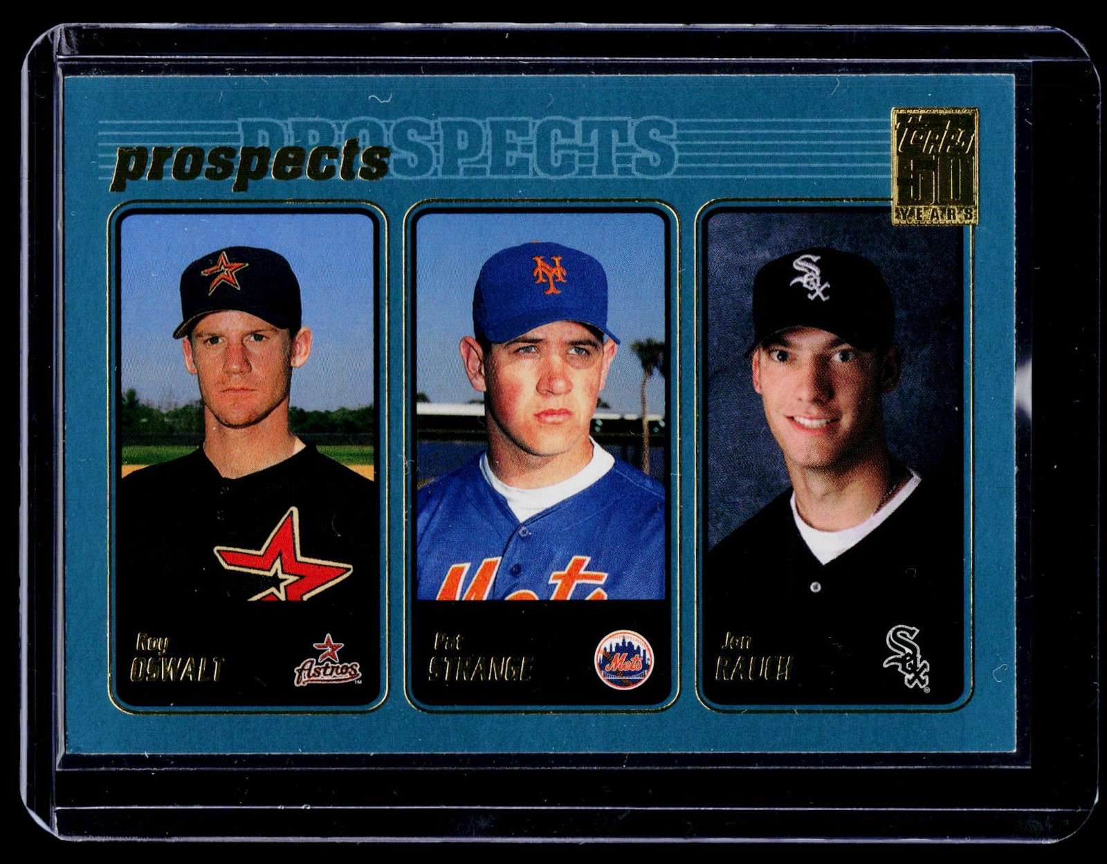 Roy Oswalt / Pat Strange / Jon Rauch PROS 2001 Topps #727