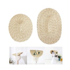 Straw Bonnet Cap Hand Woven  Straw Baseball Caps Summer Hat Beach Sun Straw Hat