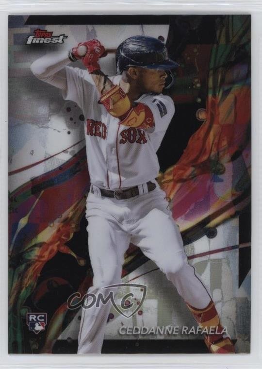 2024 Topps Finest Common Refractor Ceddanne Rafaela #18 Rookie RC 18yu